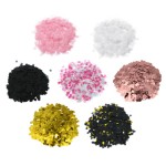 White 50g Glitter Latex Party Decorations